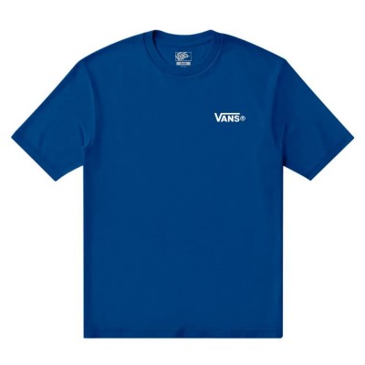 тениска,мъжки,тениски,дамски,тениски,vans,left,chest,short,sleeve,t,shirt,blue,(classic,blue)