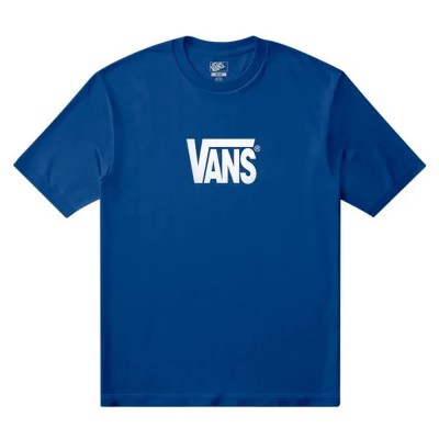 тениска,мъжки,тениски,дамски,тениски,vans,stretch,logo,short,sleeve,t,shirt,blue,(classic,blue,1)