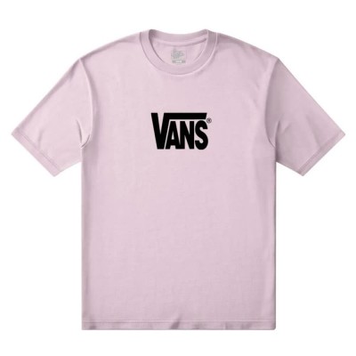 тениска,мъжки,тениски,дамски,тениски,vans,stretch,logo,short,sleeve,t,shirt,pink,(pale,petal)