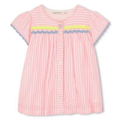 рокля,дамски,поли,и,рокли,billieblush,u21810,short,sleeve,dress,pink,(fluorescent,pink,white)