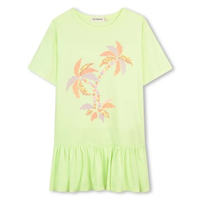 рокля,дамски,поли,и,рокли,billieblush,u21834,short,sleeve,dress,green,(green,lemon)