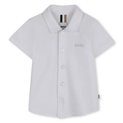 риза,с,къс,ръкав,дамски,ризи,мъжки,ризи,boss,j52845,short,sleeve,shirt,white,(white)