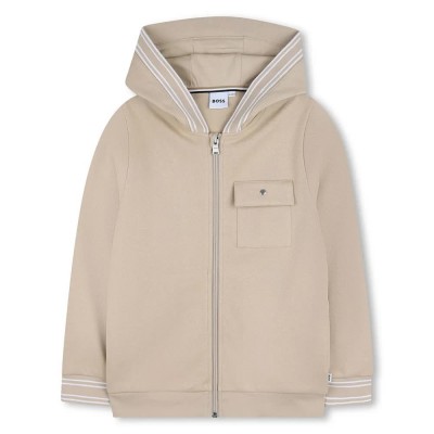 блуза,детски,блузи,boss,j52948,full,zip,sweatshirt,beige,(beige)