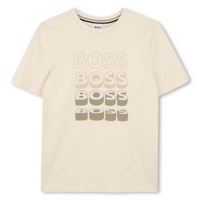 тениска,мъжки,тениски,дамски,тениски,boss,j52982,short,sleeve,t,shirt,beige,(sand)