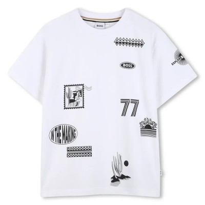тениска,мъжки,тениски,дамски,тениски,boss,j52984,short,sleeve,t,shirt,white,(white)