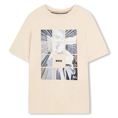 тениска,мъжки,тениски,дамски,тениски,boss,j52988,short,sleeve,t,shirt,beige,(sand)