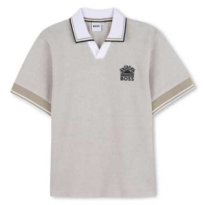 дамски,блузи,с,яка,мъжки,блузи,с,яка,boss,j53075,short,sleeve,polo,grey,(beige)