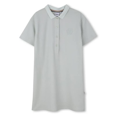 рокля,дамски,поли,и,рокли,boss,j53078,short,sleeve,dress,grey,(green,sprout)