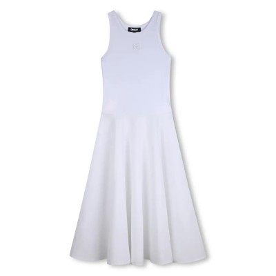 рокля,дамски,поли,и,рокли,dkny,d62597,sleeveless,dress,white,(white)
