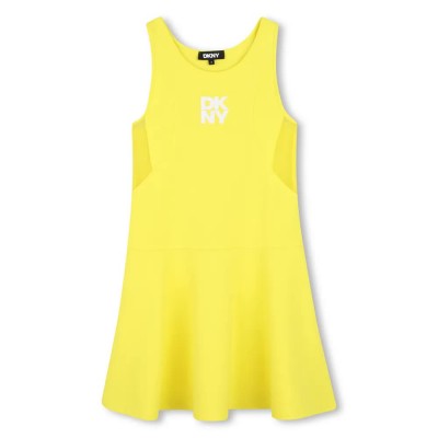рокля,дамски,поли,и,рокли,dkny,d62601,sleeveless,dress,yellow,(yellow)