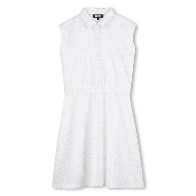 рокля,дамски,поли,и,рокли,dkny,d62602,dress,white,(white)