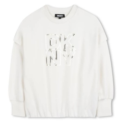 блуза,детски,блузи,dkny,d62615,sweatshirt,white,(yellow)