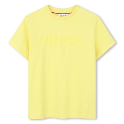 тениска,мъжки,тениски,дамски,тениски,hugo,g01014,short,sleeve,t,shirt,yellow,(lemon)