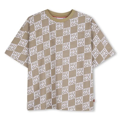 тениска,мъжки,тениски,дамски,тениски,hugo,g01022,short,sleeve,t,shirt,beige,(beige)