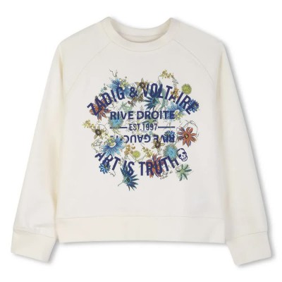 блуза,детски,блузи,zadig,&,voltaire,x60537,sweatshirt,beige,(raw)