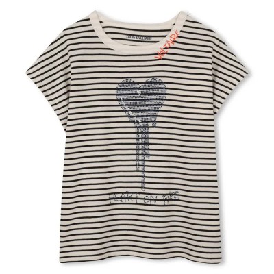 тениска,мъжки,тениски,дамски,тениски,zadig,&,voltaire,x60538,short,sleeve,t,shirt,white,(black,crude)