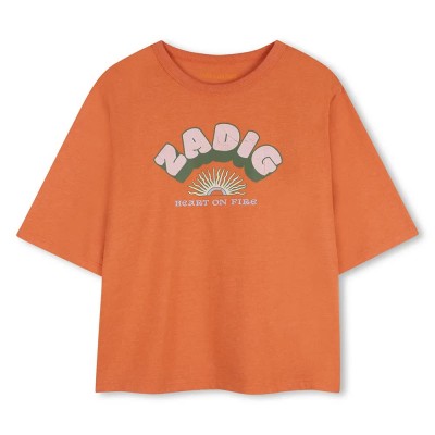 тениска,мъжки,тениски,дамски,тениски,zadig,&,voltaire,x60539,short,sleeve,t,shirt,orange,(tangerine)