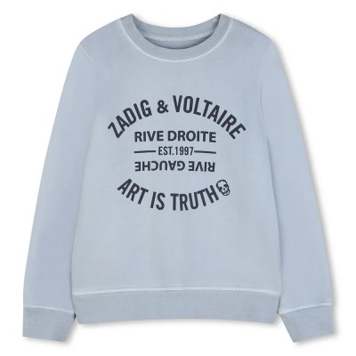 блуза,детски,блузи,zadig,&,voltaire,x60600,sweatshirt,blue,(sky,blue)