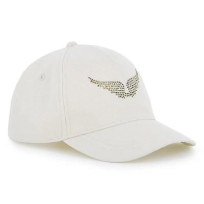 юношеска,шапка,всички,шапки,zadig,&,voltaire,x60610,junior,cap,white,(raw)