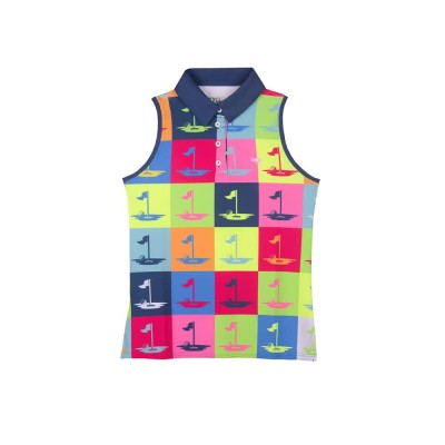 дамски,блузи,с,яка,oxy,golf,new,warhol,woman,sleeveless,polo,multicolor,(new,warhol)
