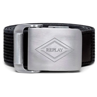 колан,колани,replay,am2682.000.a0005h,belt,black,(silver,black)