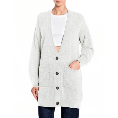 жилетка,мъжки,пуловери,дамски,пуловери,replay,dk4210.000.g21280g,cardigan,white,(butter,white)