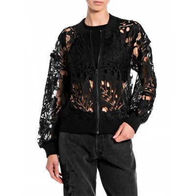 жилетка,мъжки,пуловери,дамски,пуловери,replay,dk4220.000.g23726,cardigan,black,(black)