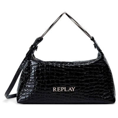 чанта,за,през,рамо,всички,чанти,replay,fw3004.012.a0514e,shoulder,bag,black,(shiny,black)