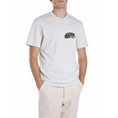 тениска,мъжки,тениски,дамски,тениски,replay,m3257,.000.23804,short,sleeve,t,shirt,white,(natural,white)