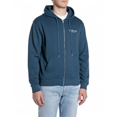 блуза,мъжки,пуловери,replay,m3311,.000.23802,full,zip,sweatshirt,blue,(petrol,blue)