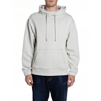 суичър,мъжки,пуловери,replay,m3312,.000.23802,hoodie,white,(ivory)