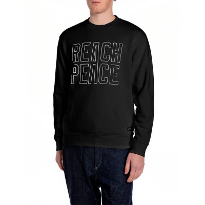 блуза,мъжки,пуловери,replay,m3314,.000.23802,sweatshirt,black,(black)
