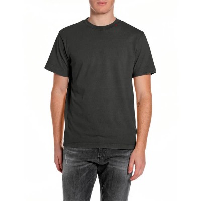 тениска,мъжки,тениски,дамски,тениски,replay,m3379,.000.22662n,short,sleeve,t,shirt,grey,(blackboard)