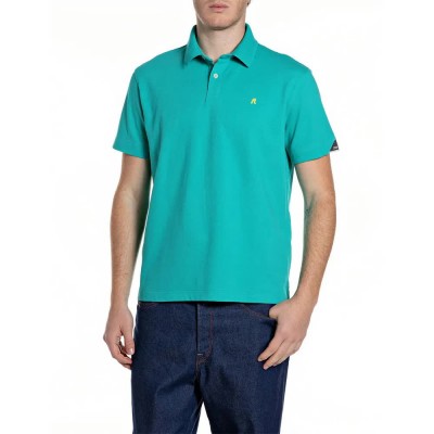 дамски,блузи,с,яка,мъжки,блузи,с,яка,replay,m3431,.000.21868,short,sleeve,polo,green,(emerald)