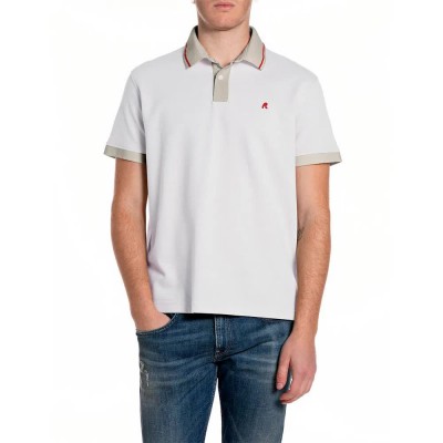 дамски,блузи,с,яка,мъжки,блузи,с,яка,replay,m3435,.000.23966,short,sleeve,polo,white,(natural,white)