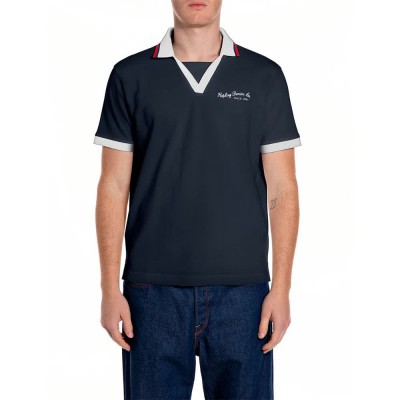дамски,блузи,с,яка,мъжки,блузи,с,яка,replay,m3437,.000.23966,short,sleeve,polo,blue,(dark,navy)