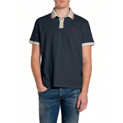 дамски,блузи,с,яка,мъжки,блузи,с,яка,replay,m3435,.000.23966,short,sleeve,polo,blue,(dark,navy)
