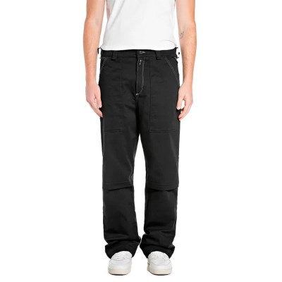 дънки,мъжки,панталони,дамски,панталони,replay,m9068,.000.203,07a,jeans,black,(black)