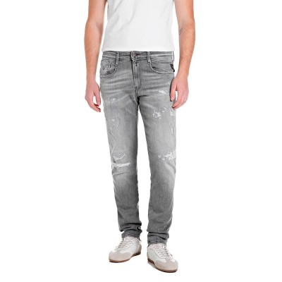 дънки,мъжки,панталони,дамски,панталони,replay,m914q,.000.199,112,jeans,grey,(medium,grey)
