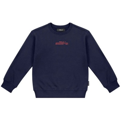 блуза,детски,блузи,replay,sb2064.060.23872,sweatshirt,blue,(midnight,blue)