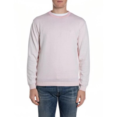 блуза,мъжки,пуловери,дамски,пуловери,replay,uk4705.000.g20785a,sweater,pink,(pale,pink)