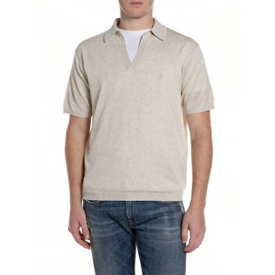 блуза,мъжки,пуловери,дамски,пуловери,replay,uk5157.000.g24024,short,sleeve,sweater,beige,(sandshell)