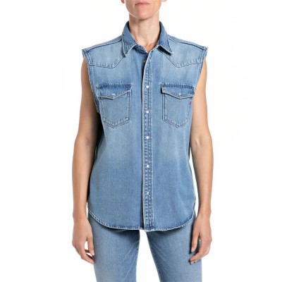 потник,дамски,ризи,мъжки,ризи,replay,w2437,.000.624,15a,sleeveless,shirt,blue,(medium,blue)