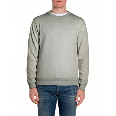 блуза,мъжки,пуловери,дамски,пуловери,replay,uk4705.000.g20785a,sweater,green,(tundra,green)