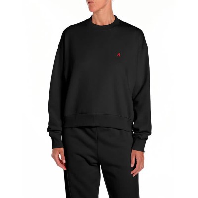 блуза,дамски,блузи,replay,w3461c.000.23802,sweatshirt,black,(black)