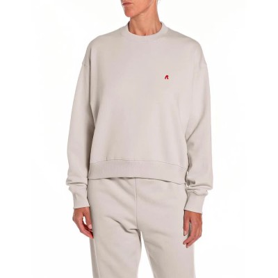 блуза,дамски,блузи,replay,w3461c.000.23802,sweatshirt,grey,(silver,cloud)