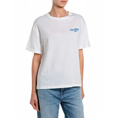 тениска,мъжки,тениски,дамски,тениски,replay,w3089h.000.20994,short,sleeve,t,shirt,white,(natural,white)