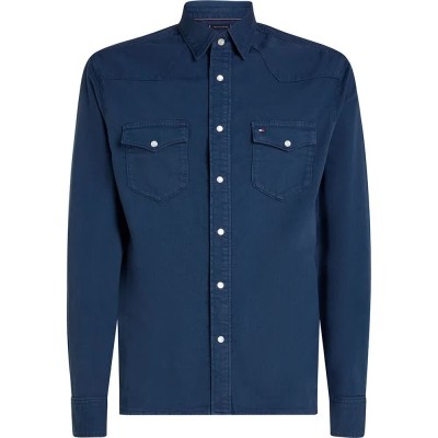 риза,с,дълъг,ръкав,мъжки,ризи,tommy,hilfiger,mw0mw40684,long,sleeve,shirt,blue,(admiral,navy)