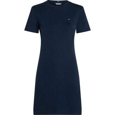 рокля,дамски,поли,и,рокли,tommy,hilfiger,new,cody,short,sleeve,short,dress,blue,(dark,night,navy)