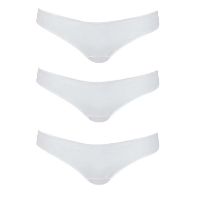 дамско,бельо,дамски,бикини,и,танкини,cotonella,3487,panties,3,units,white,(white)